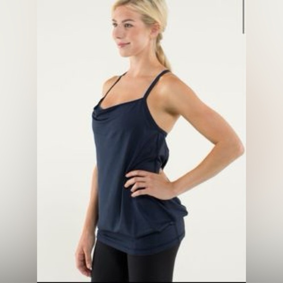 Lululemon C.Y.B Tank Inkwell / Wee Are From Space October Inkwell Size 6 - Picture 6 of 11